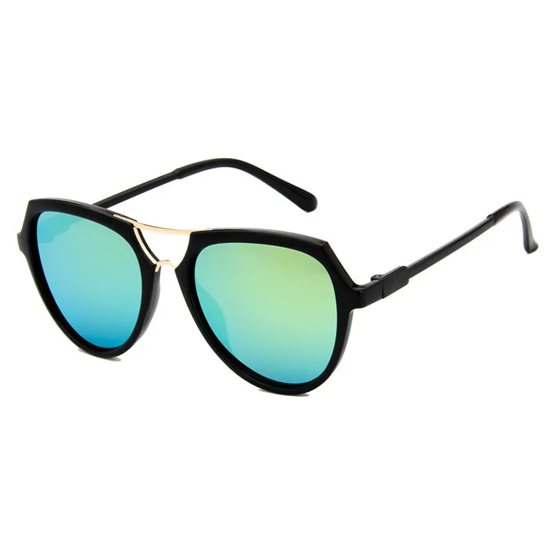 Fashion Sunglasses Men Women Retro Colorful PC Sun Glasses Reflective