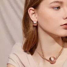 Viennois, ювелирные наборы для женщин, модные, смешанные цвета, ожерелье, серьги, вечерние ювелирные изделия