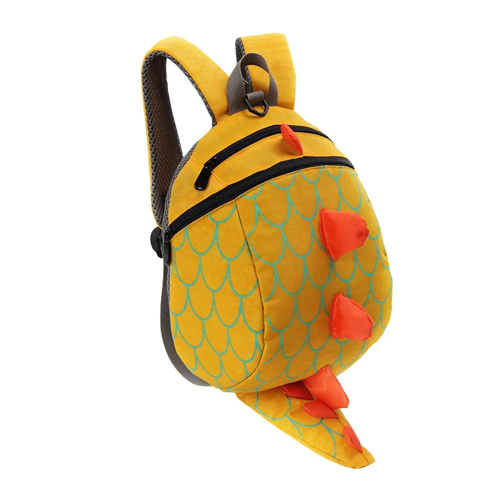Mochila De Niños skin protector de guardería bolsas para la escuela de 1-4 años de mochila Anti pérdida para niños de dibujos animados de 3D dinosaurio #20