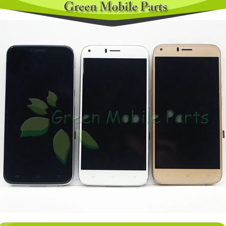 

Tested LCD For Umi Diamond Umi Diamond X LCD Display Touch Screen Assembly With frame Second Hand With a Small Black Point