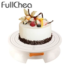FullChea Инструменты для выпечки 30," Вращающийся поворотный стол для торта вращающаяся Платформа дисплей поворотные столы торты украшения торта поворотный стол