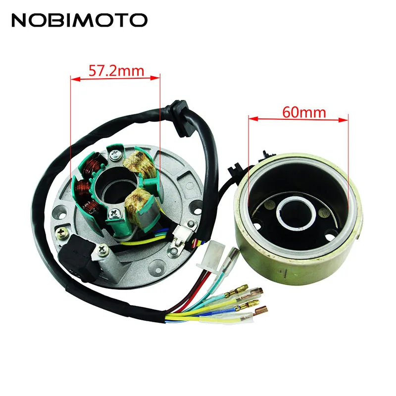 Off Road Motorcycle Accessories High Speed Motor Kits Stator Rotor