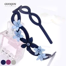 Одежда для волос-модные корейские акриловые ленты для волос-цветочные аксессуары для волос-украшения для волос-украшение для волос для женщин-Тиара Свадьба