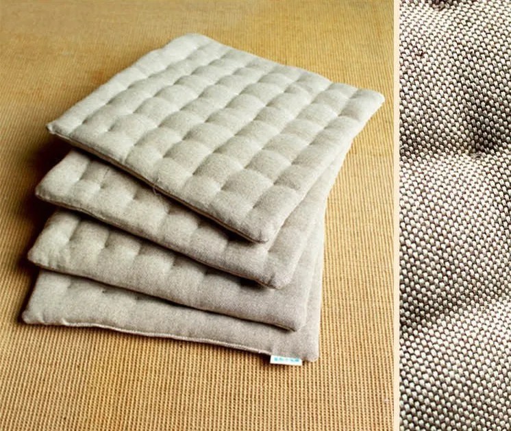 High Quality Tatami Mat Meditation Cushion Seat Cushion Burlap