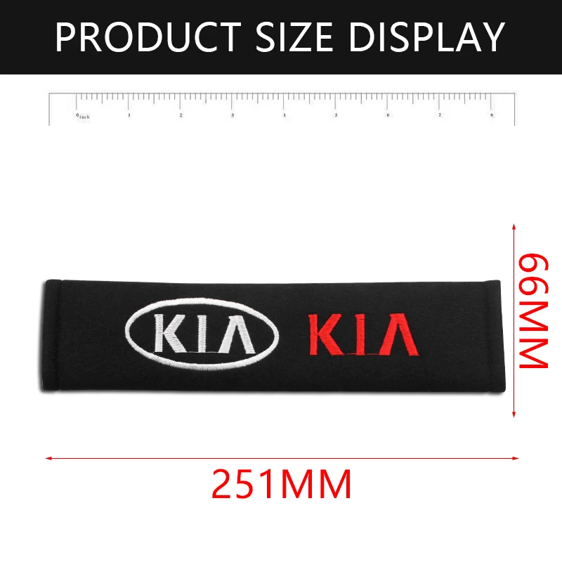 Beli 1X Mobil Styling Aksesoris Sabuk Pengaman Bahu Pad Truk Bantal Cover Untuk Kia Jtsl RIO Sportage R K3 K4 K5 jtsl Sorento Cerato
