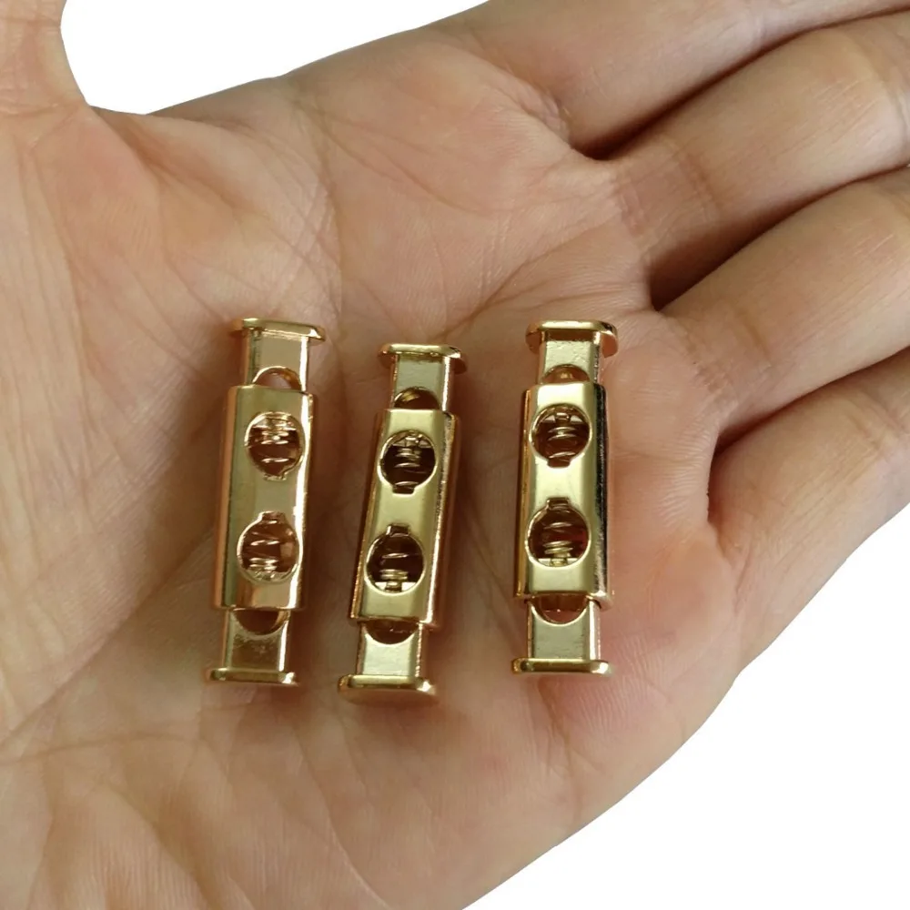 Buy 30pcs/lot 4mm hole round metal alloy stoppers