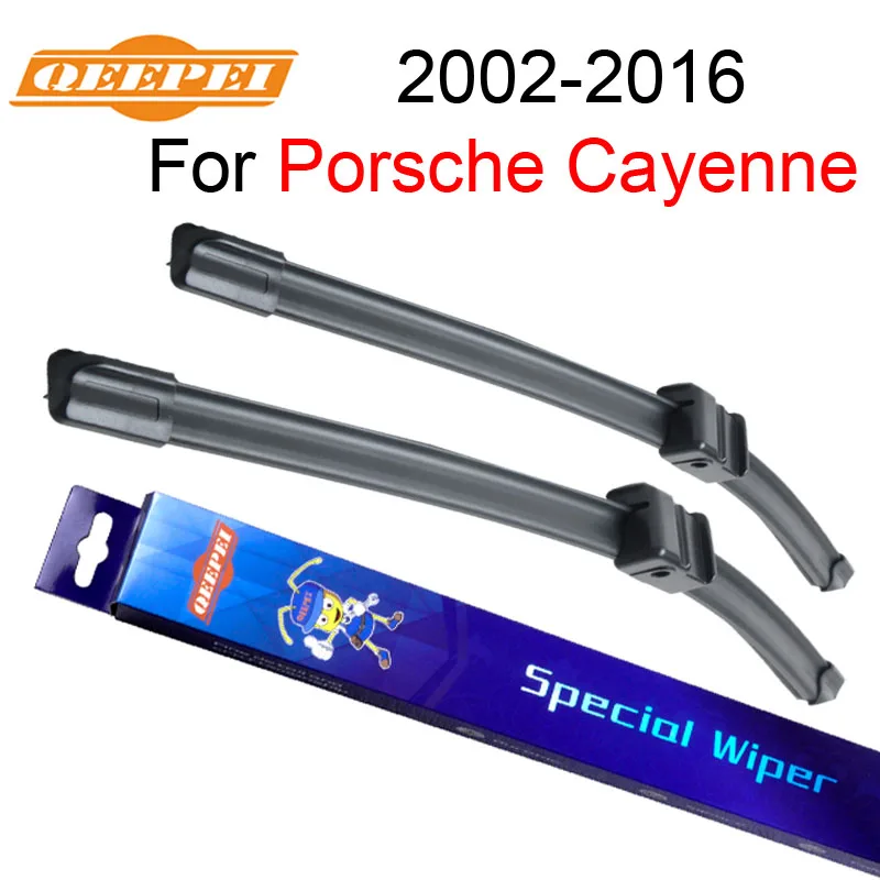 Специальный Щетка стеклоочистителя QEEPEI для Porsche Cayenne 2002-2016 пара 26 ''+ 26''