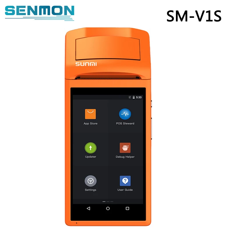 

1 GB RAM Android 6.0 Tablet Mini Pos Thermal Printer Wireless Barcode Scanner Handheld POS Terminal with NFC Reader