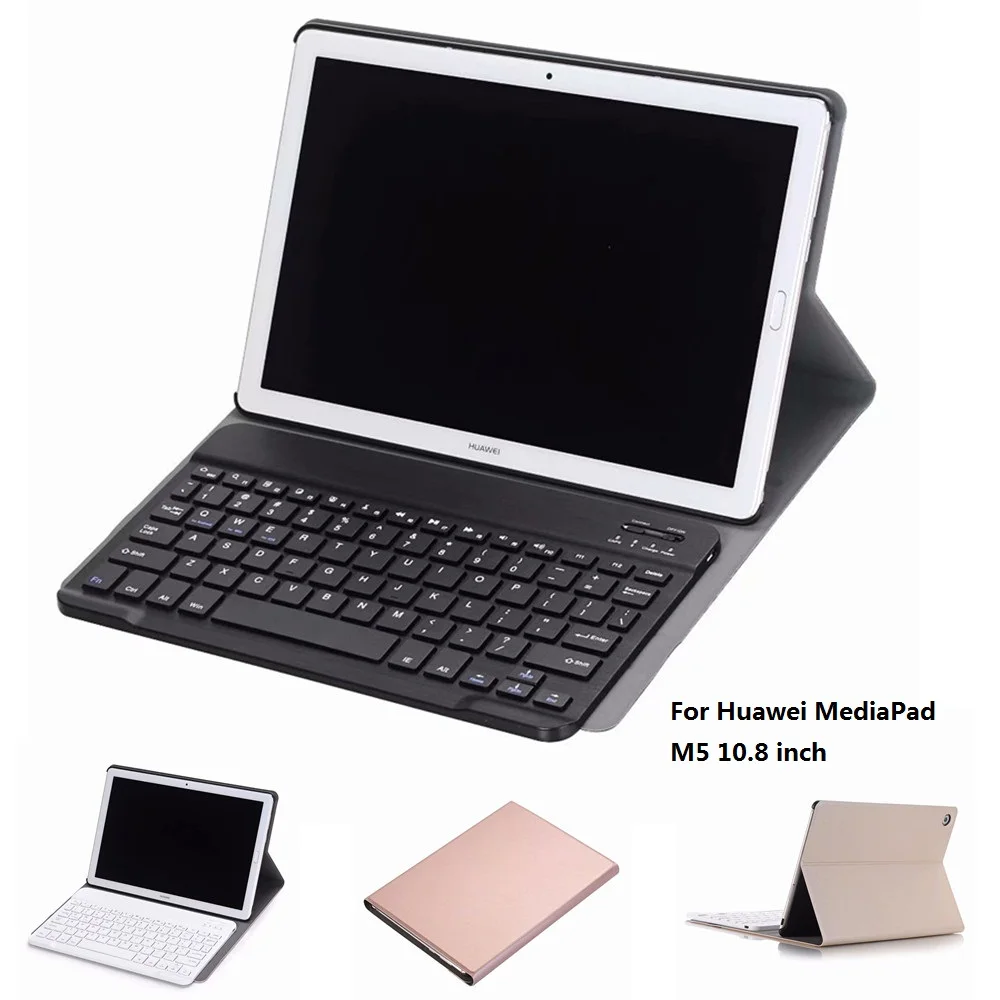 Ультра тонкий съемный Беспроводной Bluetooth клавиатура чехол Обложка для huawei MediaPad M5 10,8 дюймов M5 10 Pro CMR-AL09 CMR-W09 CMR-W19