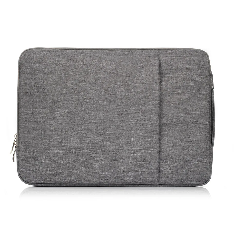 Для Macbook 11 12 13 15 дюймов, Высококачественная нейлоновая сумка для ноутбука, чехол для Apple Mac book Air Pro retina 13,3 15,4 Touch Bar - Цвет: Серый