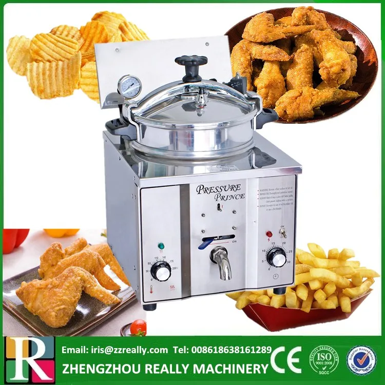 16L commercial counter top stainless steel electric henny penny chicken fryer machine with