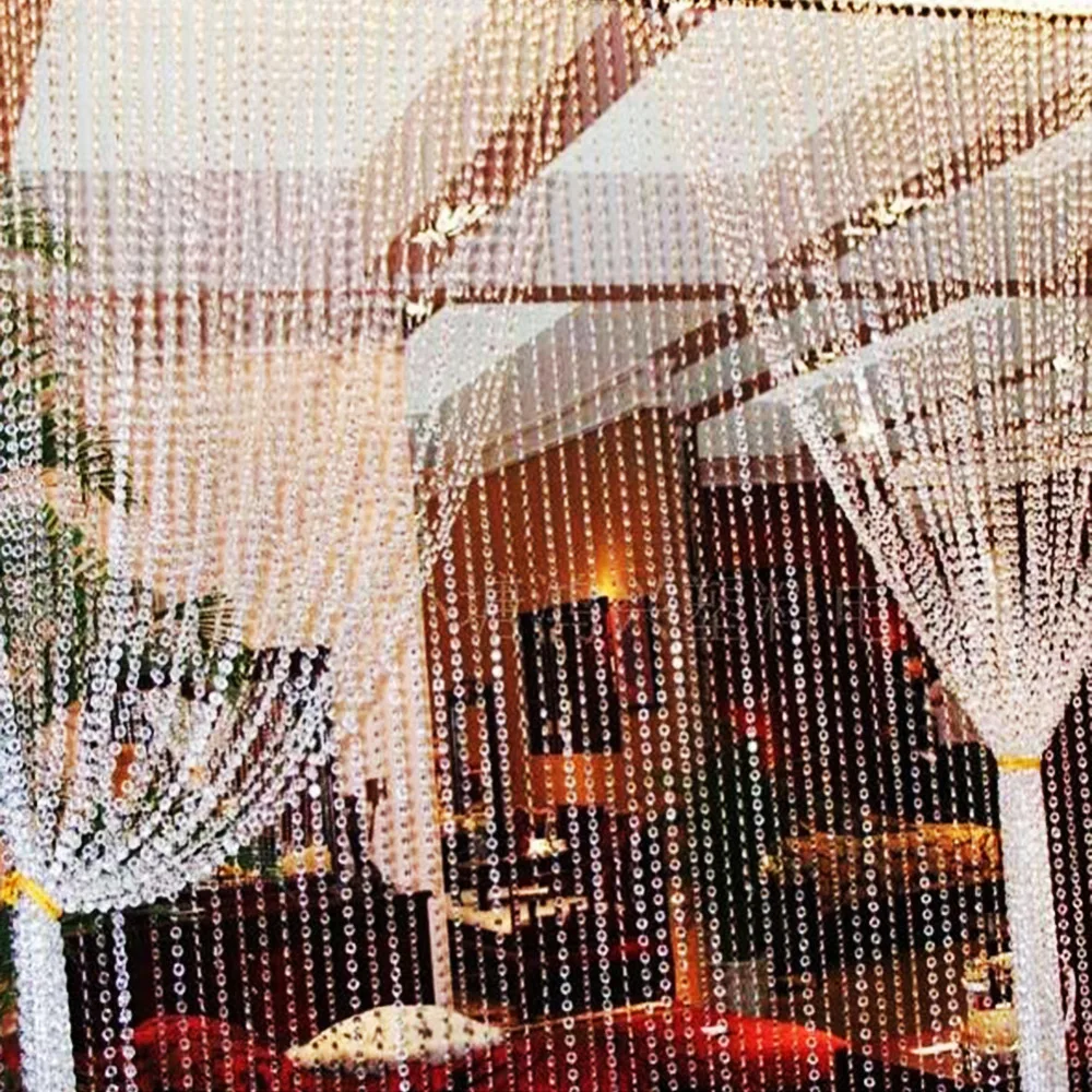 30 Meters Glass Crystal Beads Curtain Window Door Crystal Curtain
