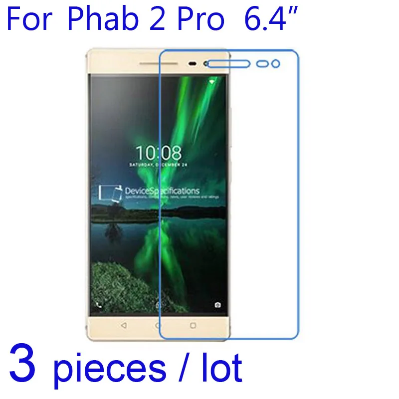 

3pcs/lot Soft HD-Clear/Matte/Nano Anti-Explosion Protective Films for Lenovo Phab2 Phab 2 Pro/Plus Phone Screen Protectors Guard