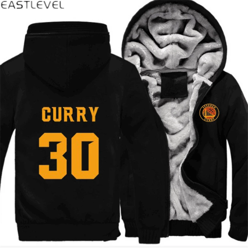 Дропшиппинг racksuit Stephen Curry 30 MVP толстовка хип-хоп толстовка зимняя светящаяся флисовая утепленная толстовка пальто