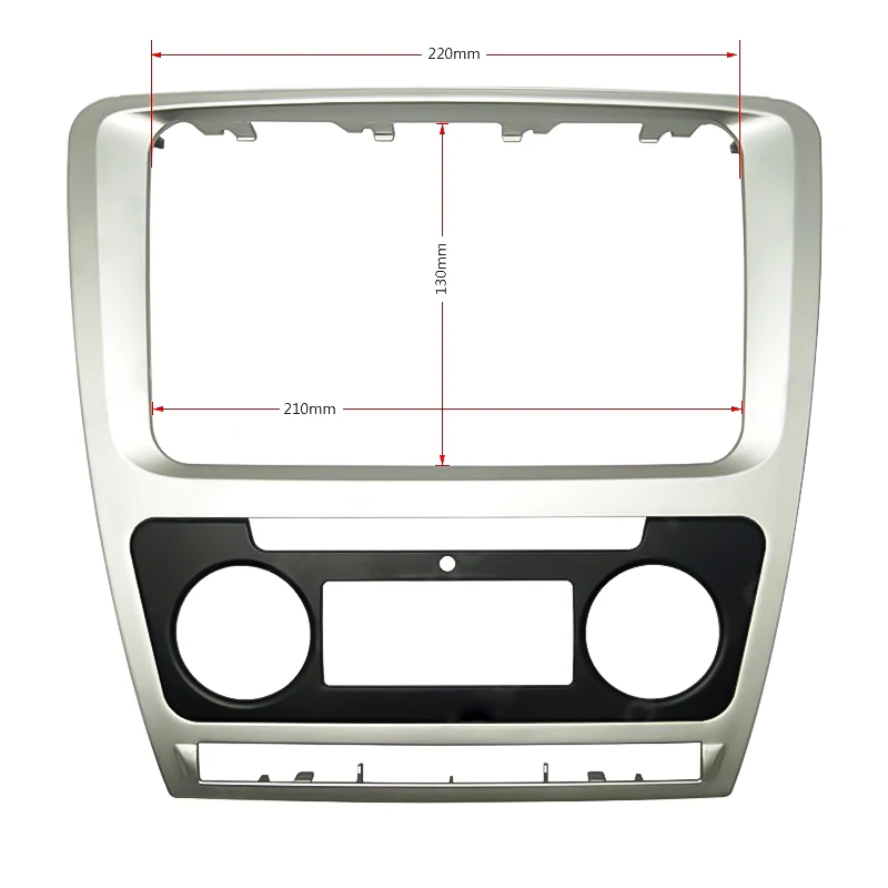 Высокое качество, автомобильная установка, DVD панель, тире, комплект, аудио рамка, радио, фасция для Skoda Octavia(2010~ 2013), авто/ручной A/C