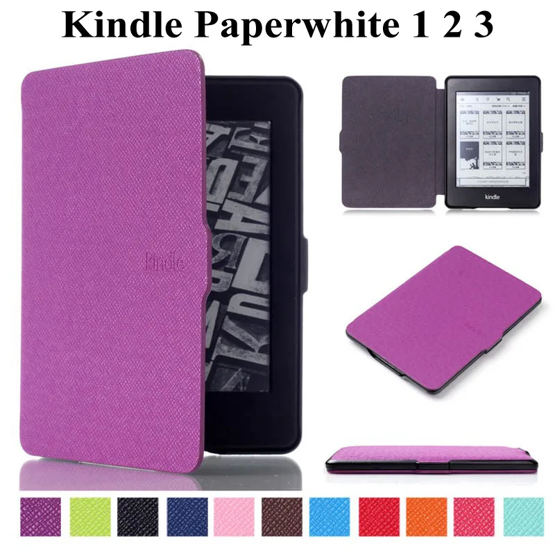 Ультратонкий чехол для сна для Amazon Kindle paper белый 1 2 3 6 дюймов чехол для Kindle paper белый 1 2 3 чехол для планшета+ пленка+ ручка