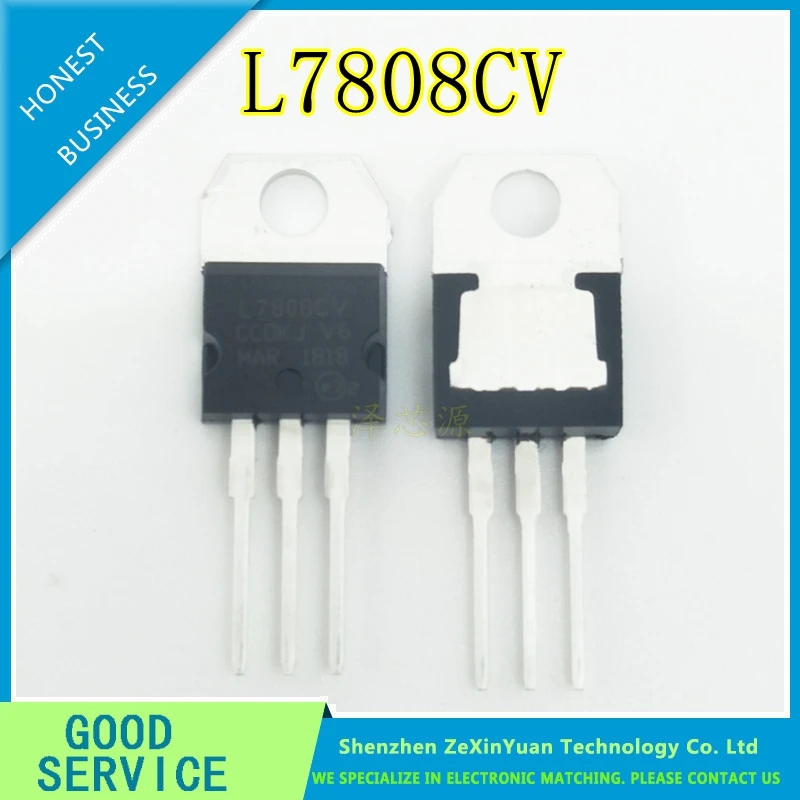 

20PCS/LOT L7808CV TO220 L7808 TO-220 7808 LM7808 MC7808 TO-220 NEW