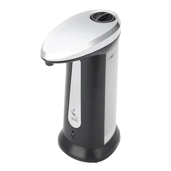 

400ml Touchless Automatic Sensor Liquid Soap Dispenser ABS Electroplated Hand Soap Dispenser for Kitchen Bathroom