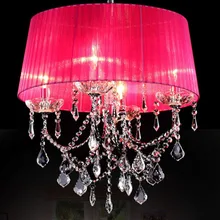 Для фойе гостиной спальни столовой использовать современные винтажные хрустальные люстры с тканевыми абажурами