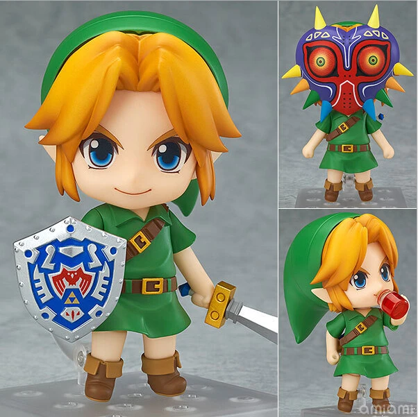 The Legend of Zelda Action Figures Link Nendoroid Majora's Mask PVC 100mm Collectible Model Toys Zelda Nendoroid Figure The Legend of Zelda Action Figures Link Nendoroid Majora's Mask PVC 100mm Collectible Model Toys Zelda Nendoroid Figure