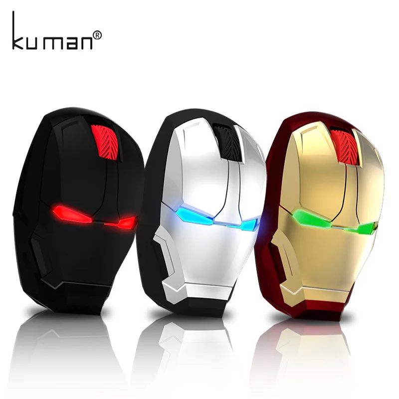 

Kuman Wireless Mouse 2.4G Computer Foldable Travel Notebook Mute Mouse Mini Mice USB Nano Receiver for Laptop Desktop YLM-B005