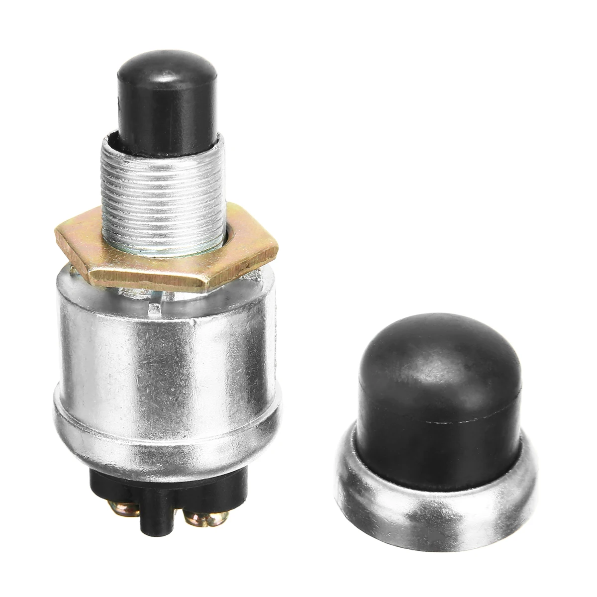 Mayitr 1pc 12V 20A Waterproof Car Boat Truck Engine Switch Auto Horn Push Button Starter for Car Switches
