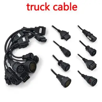 

10LOT+DHL FREE SHIP! truck cables full set 8pcs cable trucks leads for multidiag pro mvd scanner OBD2 dignostic tool