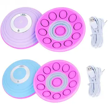 

Silicone USB Wireless Electric Women Breast Massager Machine Bust Enlargement Lifting Heating Chest Massage Stimulator Big Bust