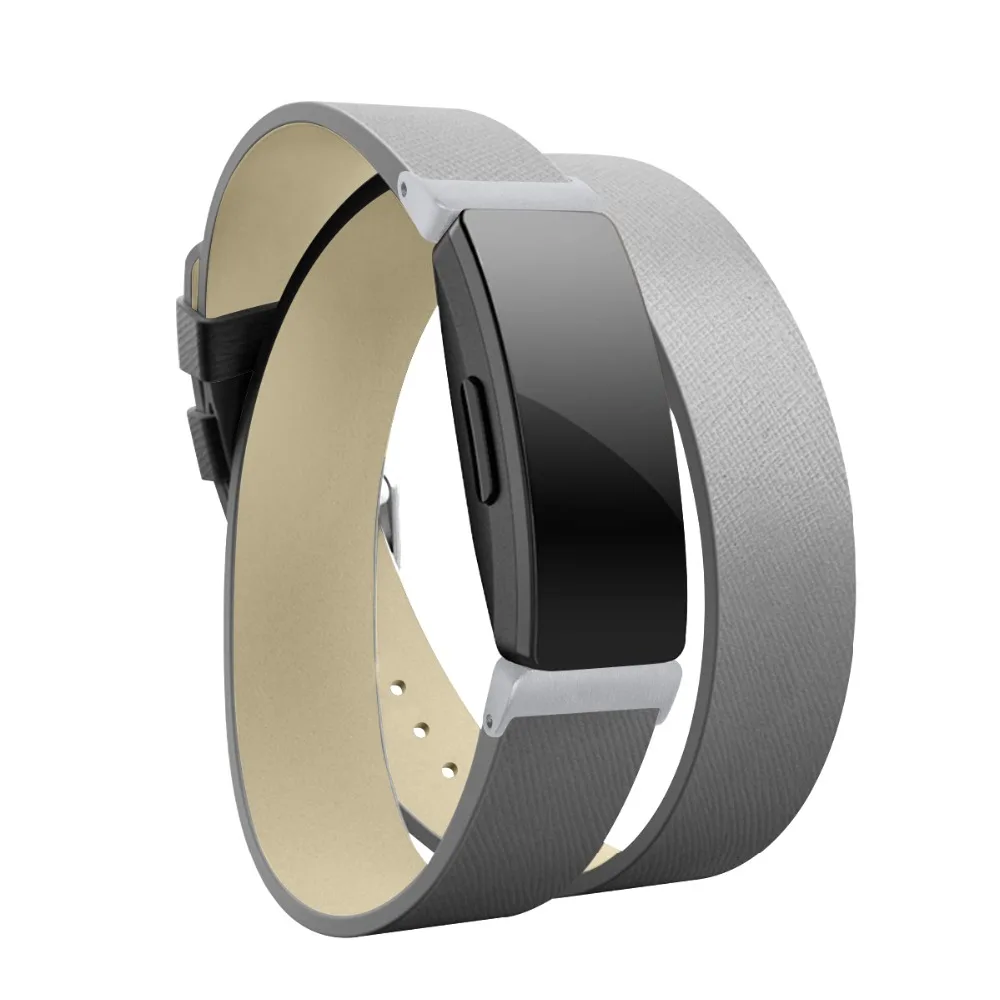 Для Fitbit Inspire/Inspire HR умный ремешок для часов кожаный для ремешка часов браслет на запястье сменный ремешок для Fitbit Inspire