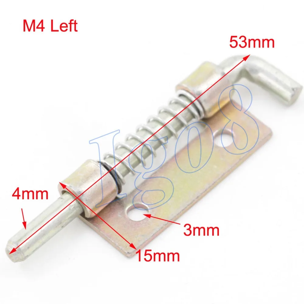 Best Price 30pcs Hardware Spring Loaded Metal Security 2" Long Left