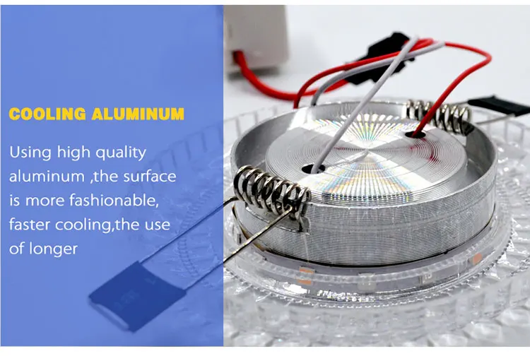 down lights COB LED Downlight Colorful Panel Light RGB 3W 110V 220V Recessed Lamp Fixture For Halogen Lamp Decoration Purple Spot light bathroom ceiling light