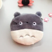 Kawaii 10 см прибл. Короткие уши tototo плюшевые портмоне, кошелек для монет мешок, подарок монет мешок; карман для монет Сумки сумки