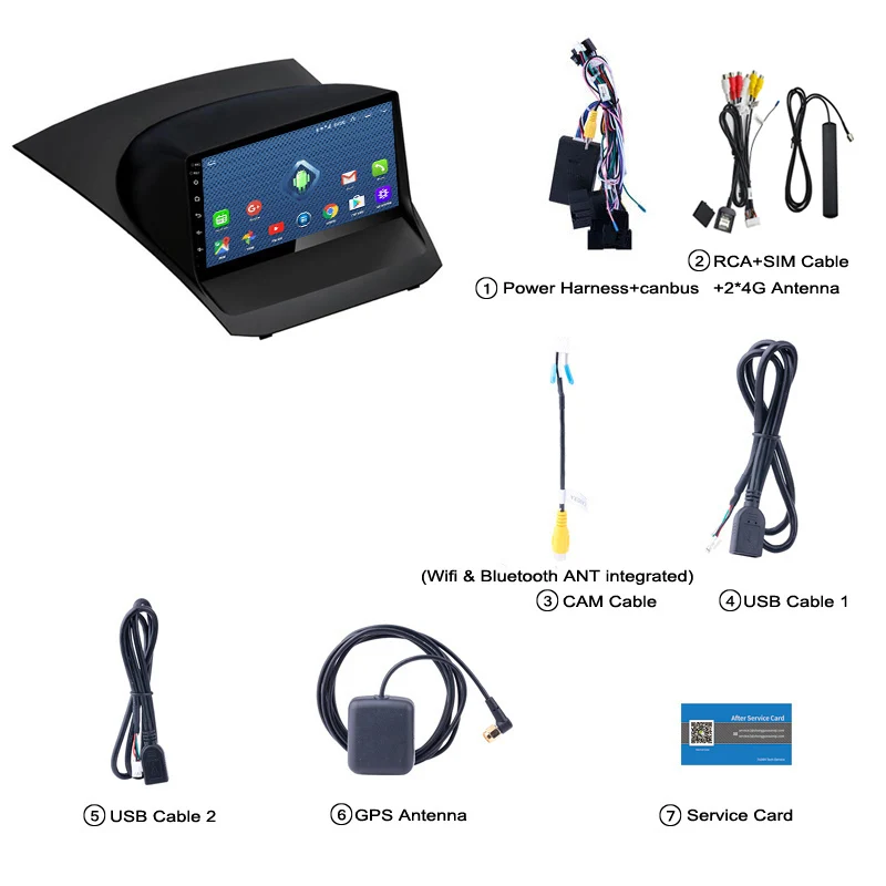 Best 3G 4G WIFI  9 inch Android 8.0 2+32G car dvd gps navigation For Ford Fiesta 2009-2017 multimedia With Playstore support SWC 5
