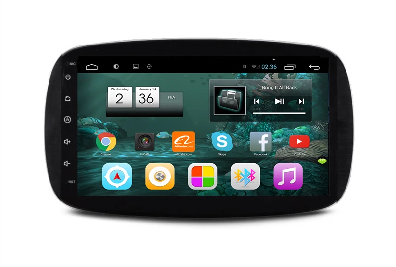 For Mercedes Benz Smart Fortwo W453  - Car Android Media Player System Radio Stereo GPS Navigation Multimedia Audio Video 5