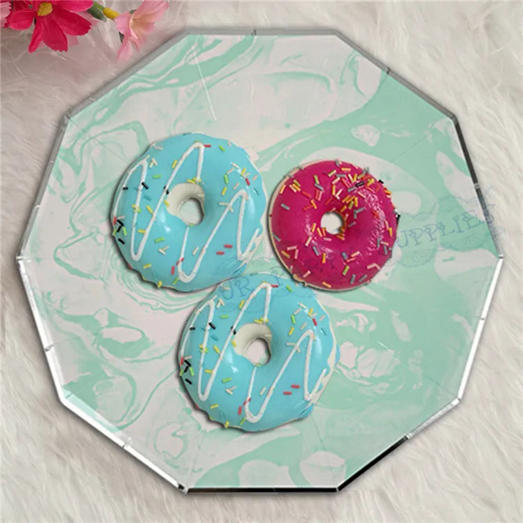 Fresh-Mint-Green-Halo-Pattern-Marble-Disposable-Tableware-Set-Paper-Plates-Cups-Party-Wedding-Carnival-Tableware (1)