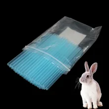 50 шт. кролик семявыводящий оплодотворения захватить кролик Семен коллектор кролик с оборудование для искусственного оплодотворения