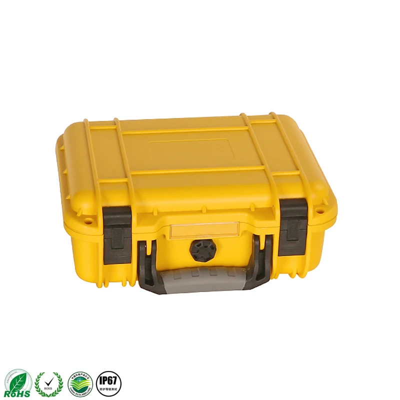 Водонепроницаемая пластиковая коробка безопасности футляр для инструментов toolbox ударопрочный герметичный с предварительной резки пены