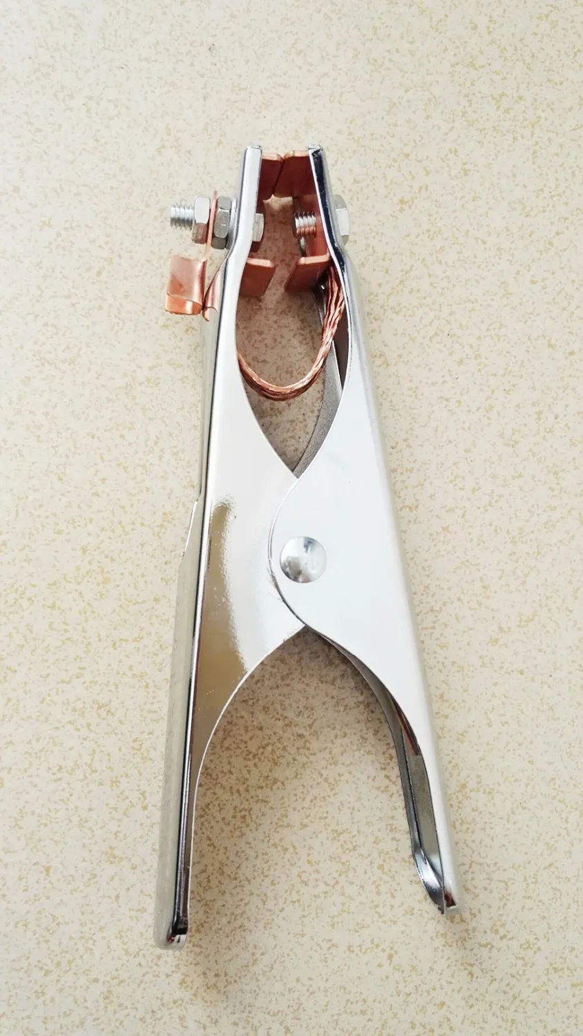 Buy Safty Brass material Welding Steel Ground Clamp