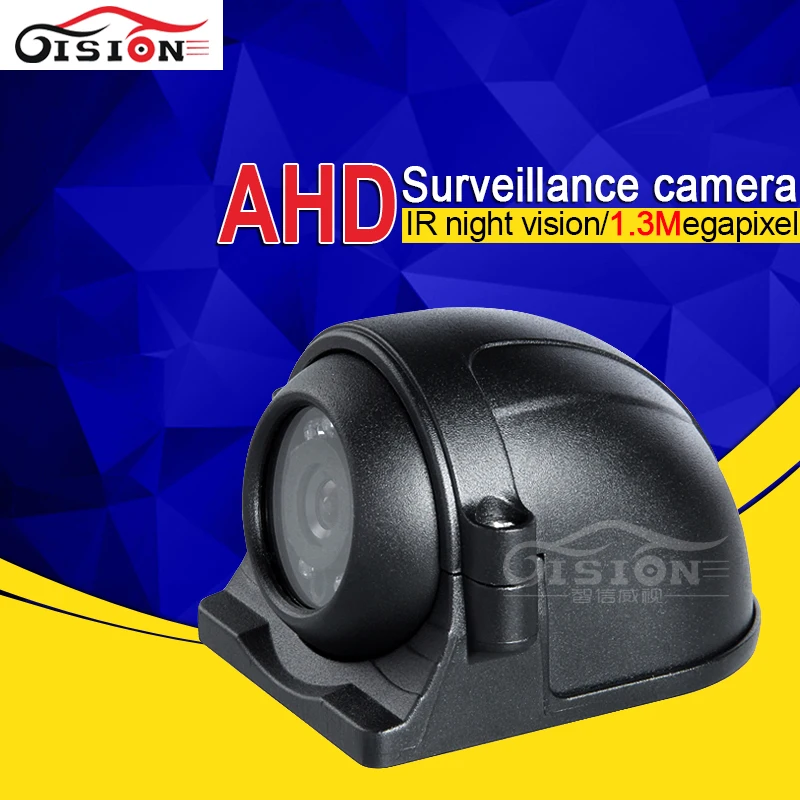 

HD 4pin AHD camera 1.3mp Metal Waterproof Back Side / Front View Reverse Backup Car Duty Camera for Heavy Bus Truck