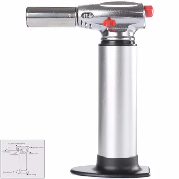 

Flame Gun Torch Butane Lighter Burning Torch Electricity Ignite Outdoor Gas Torch Camping BBQ Soldering Welding Tool HT1369