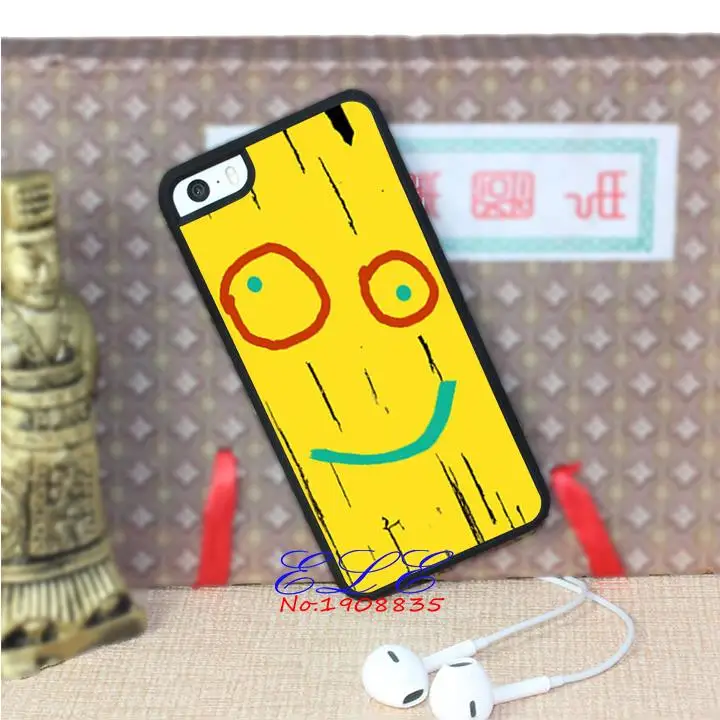 Планка ed эдд вихревые желтый планка доска мультфильм телефон case cover для iphone 4 4s 5 5S