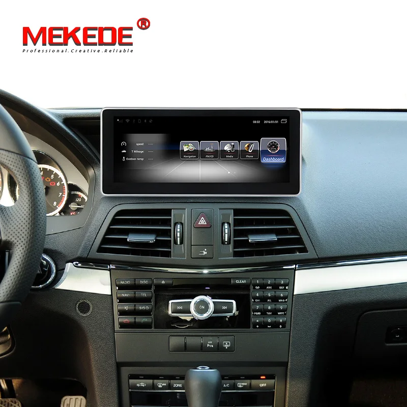 Clearance MEKEDE 3+32G Car Multimedia Player Android 7.1 Car DVD radio player For Benz E Class Coupe C207 w207 A207 2009-2016 4G lte BT 2
