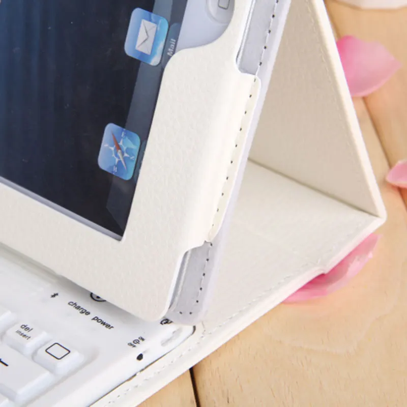 ГОРЯЧАЯ Беспроводная Bluetooth клавиатура чехол для Ipad pro 9,7 старший PU Folio Stand Capa для iPad air 1 2 защитный чехол