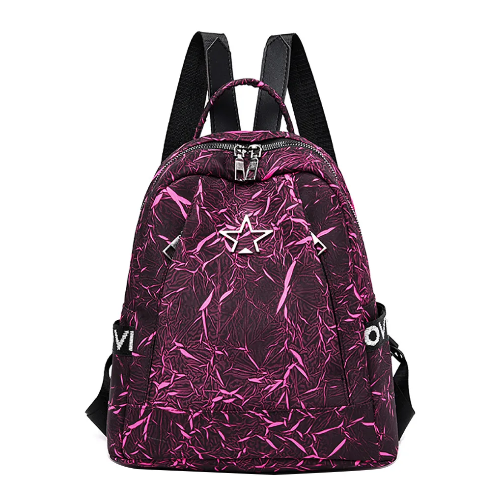 

Backpack Fashion Lady cartoon Sequins School Backpack Travel Satchel Girls Student Panelled Zipper Backpack Mochila