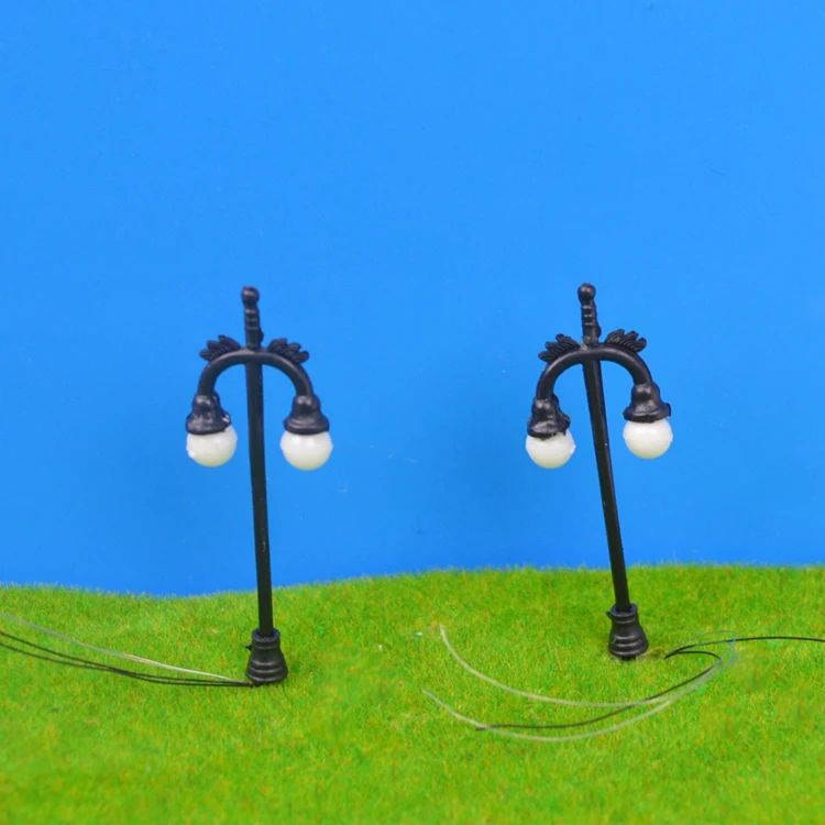 N scale Landscape courtyard Light for scenery train layout scale model