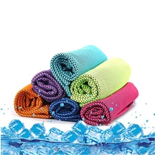 Toalla deportiva de microfibra, toalla de enfriamiento rápido para cara de hielo, toallas de playa de secado rápido, toallas de enfriamiento instantáneo duraderas de verano para Fitness Yoga