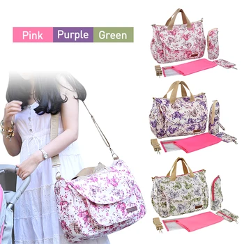 

Multi-functional Mummy Maternity Nappy Bag Waterproof Diaper Bag Large Capacity Handbag Nursing bag for Baby Care Stroller Bags