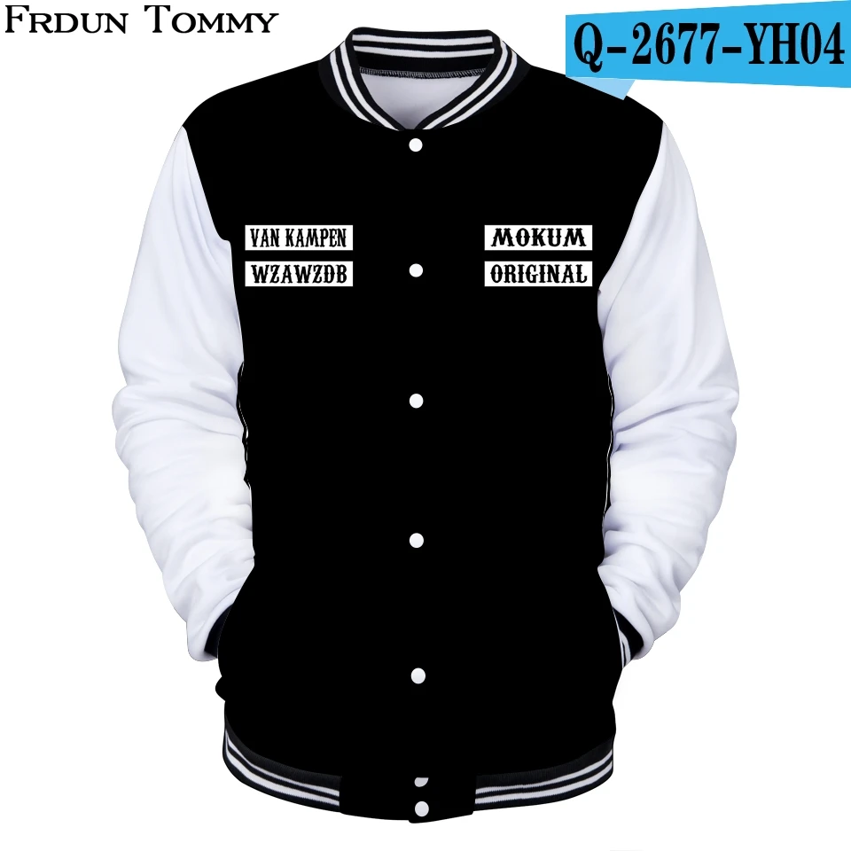 

Frdun Tommy Fashion customization Cool Baseball Jacket