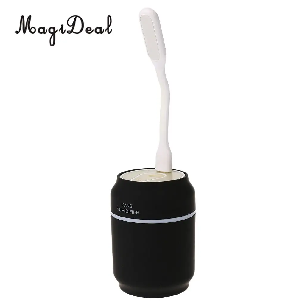 MagiDeal Small Personal Humidifier Essential Oil Aromatherapy Diffuser Black
