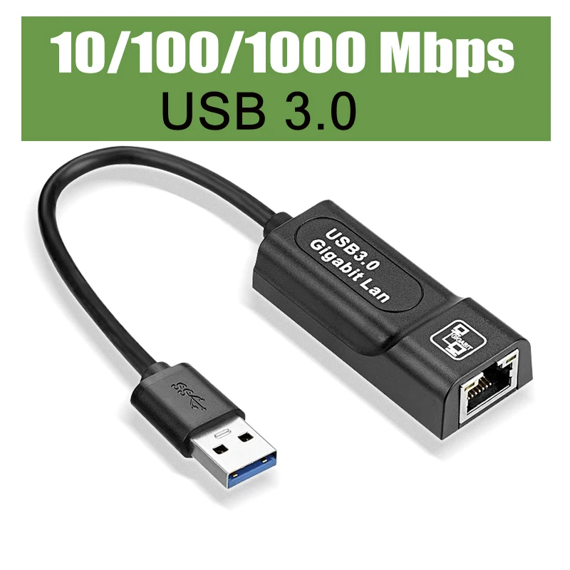 USB 3.0 2.0 / Typc C Rj45 Lan Ethernet Adapter Mạng Để RJ45 Lan Ethernet Adapter Dành Cho Windows 10 Macbook Xiaomi Mi PC wifi adapter for laptop Network Cards